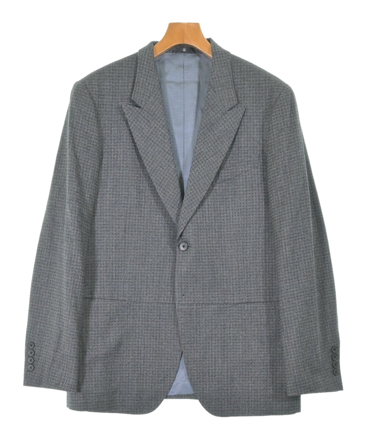 LANVIN COLLECTION シルバージャケット 80%びき LANVIN COLLECTION シルバージャケット 80%びき