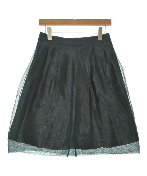 LANVIN ランバン ひざ丈スカート レディース 【古着】【中古】 LANVIN COLLECTION（ランバンコレクション）ひざ丈スカート 黒 サイズ