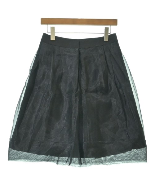 LANVIN COLLECTION（ランバンコレクション）ひざ丈スカート 黒 サイズ:40(M位) レディース/2200626707217