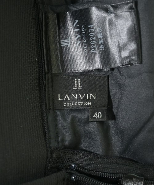 LANVIN COLLECTION（ランバンコレクション）ひざ丈スカート 黒 サイズ