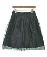 LANVIN COLLECTION（ランバンコレクション）ひざ丈スカート 黒 サイズ:40(M位) レディース/2200626707217