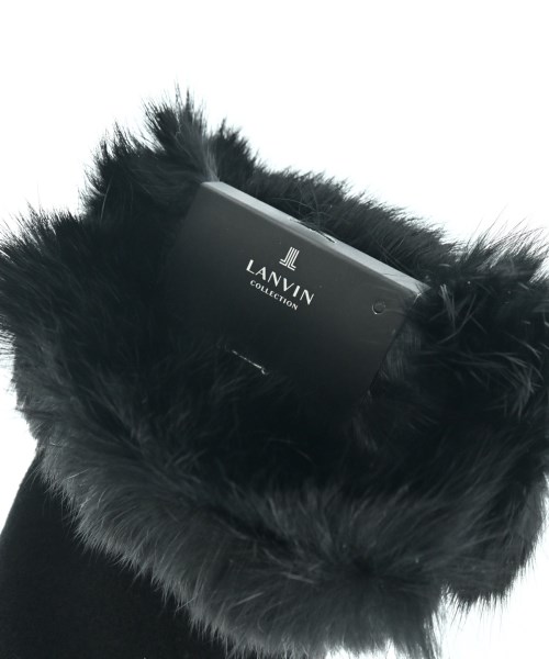 LANVIN COLLECTION（ランバンコレクション）手袋 黒 サイズ:- レディース/2200611842145
