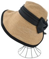 LANVIN COLLECTION（ランバンコレクション）ストローハット ベージュ サイズ:SM レディース/2200624986256