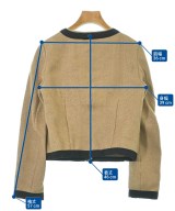 LANVIN COLLECTION（ランバンコレクション）ノーカラージャケット ベージュ サイズ:36(XS位) レディース/2200629376052