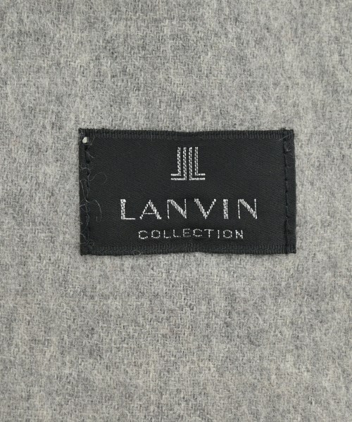 LANVIN COLLECTION（ランバンコレクション）ストール グレー サイズ:- レディース/2200607868104