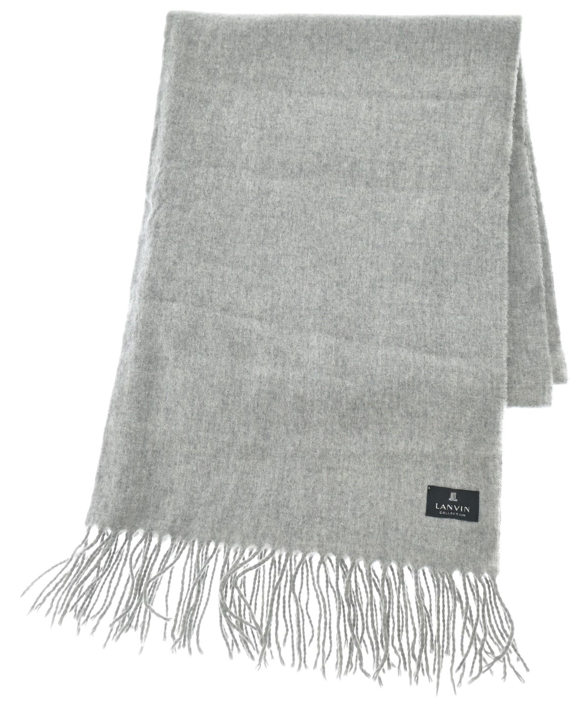【新品、未使用】 LANVIN ランバン コレクション ストール LANVIN COLLECTION（ランバンコレクション）ストール グレー