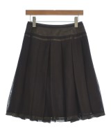 LANVIN COLLECTION（ランバンコレクション）ひざ丈スカート 茶 サイズ:38(S位) レディース/2200607955057