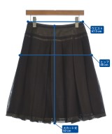 LANVIN COLLECTION（ランバンコレクション）ひざ丈スカート 茶 サイズ:38(S位) レディース/2200607955057