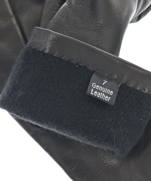 LANVIN COLLECTION（ランバンコレクション）手袋 黒 サイズ:7 レディース/2200614762020