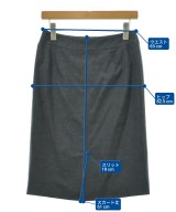 LANVIN COLLECTION（ランバンコレクション）ひざ丈スカート グレー サイズ:40(M位) レディース/2200602435127