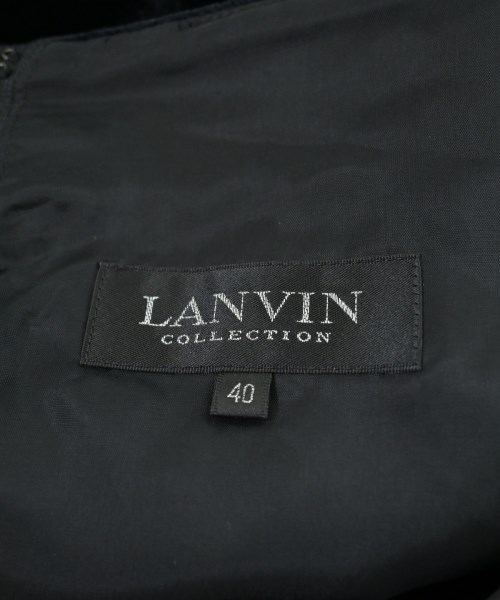 LANVIN COLLECTION（ランバンコレクション）ワンピース 黒 サイズ:40(M位) レディース/2200671140045