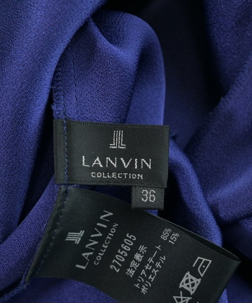 LANVIN COLLECTION（ランバンコレクション）ブラウス 紫 サイズ:36(XS位) レディース/2200670361083