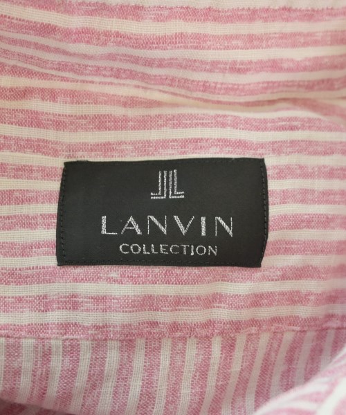 LANVIN COLLECTION（ランバンコレクション）カジュアルシャツ ピンク サイズ:LB(L位) メンズ/2200675138147
