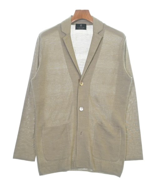 LANVIN COLLECTION(ランバンコレクション)カーディガン ベージュ サイズ:50(XL位)/2200673620095