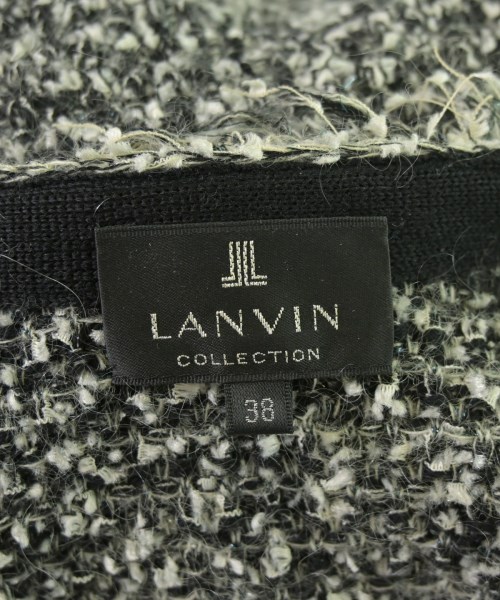 LANVIN COLLECTION（ランバンコレクション）ノーカラージャケット 黒 サイズ:38(M位) レディース/2200676776140