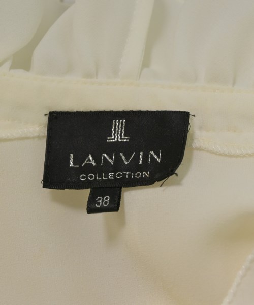 LANVIN COLLECTION（ランバンコレクション）ブラウス 白 サイズ:38(M位) レディース/2200676776164
