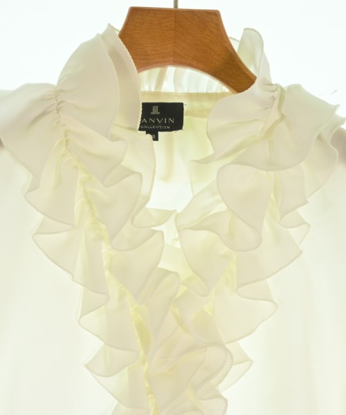 LANVIN COLLECTION（ランバンコレクション）ブラウス 白 サイズ:38(M位) レディース/2200676776164