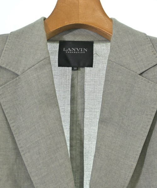 LANVIN COLLECTION（ランバンコレクション）ジャケット グレー サイズ:38(S位) レディース/2200701356026