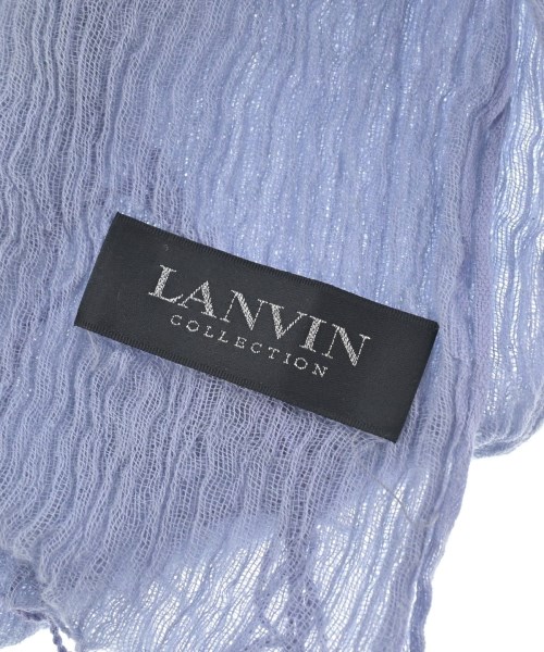 LANVIN COLLECTION（ランバンコレクション）ストール 青 サイズ:- レディース/2200642868329