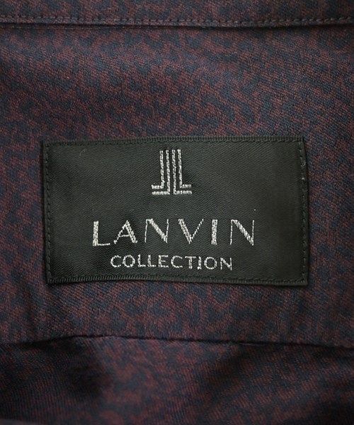 LANVIN COLLECTION（ランバンコレクション）カジュアルシャツ 赤 サイズ:L メンズ/2200659494023