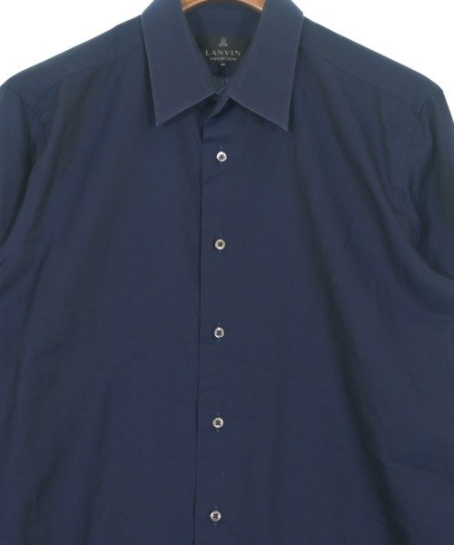 LANVIN COLLECTION（ランバンコレクション）ドレスシャツ 紺 サイズ:50(XL位) メンズ/2200653878034