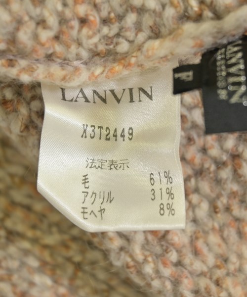 LANVIN COLLECTION（ランバンコレクション）ニット・セーター 茶 サイズ:F レディース/2200707225111