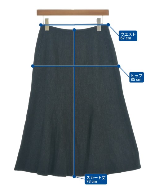 LANVIN COLLECTION（ランバンコレクション）ロング・マキシ丈スカート 黒 サイズ:38(S位) レディース/2200708405154
