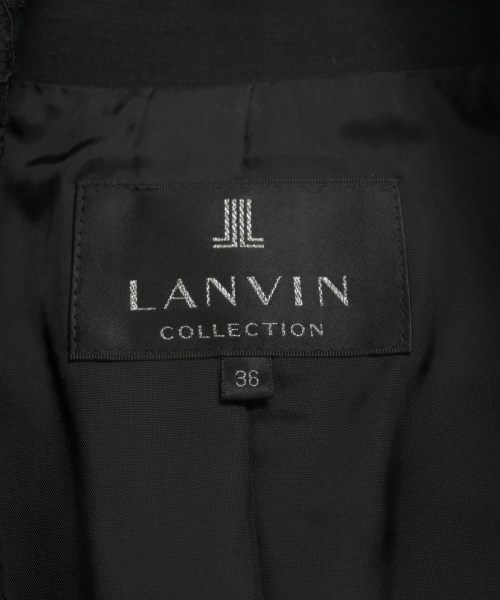 LANVIN COLLECTION（ランバンコレクション）テーラードジャケット 黒 サイズ:36(XS位) レディース/2200711851085