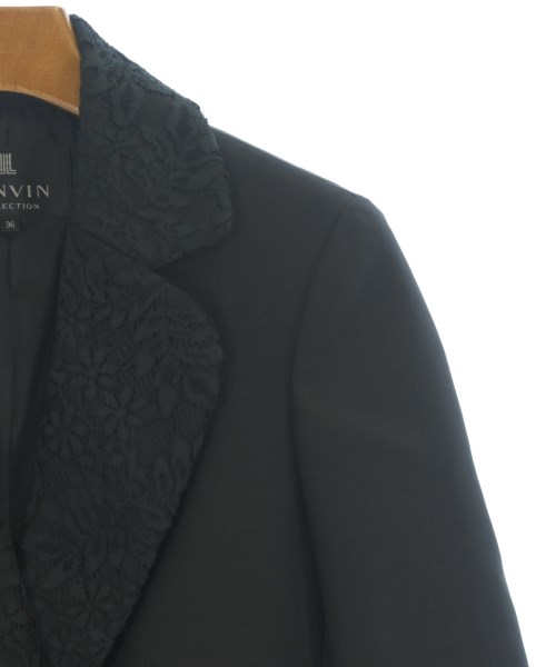 LANVIN COLLECTION（ランバンコレクション）テーラードジャケット 黒 サイズ:36(XS位) レディース/2200711851085