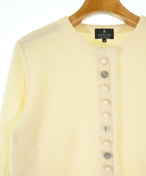 LANVIN COLLECTION（ランバンコレクション）カーディガン 白 サイズ:38(S位) レディース/2200711851092