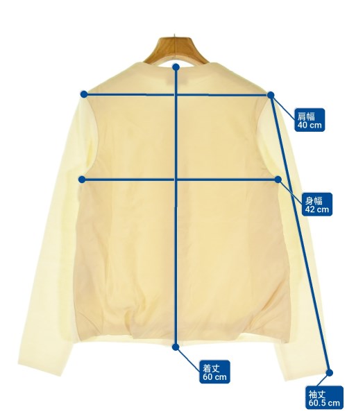 LANVIN COLLECTION（ランバンコレクション）カーディガン 白 サイズ:38(S位) レディース/2200711851092