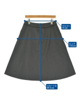 LANVIN COLLECTION（ランバンコレクション）ひざ丈スカート グレー サイズ:40(M位) レディース/2200712230216