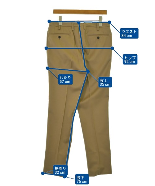 LANVIN COLLECTION（ランバンコレクション）スラックス ベージュ サイズ:48(L位) メンズ/2200647477212