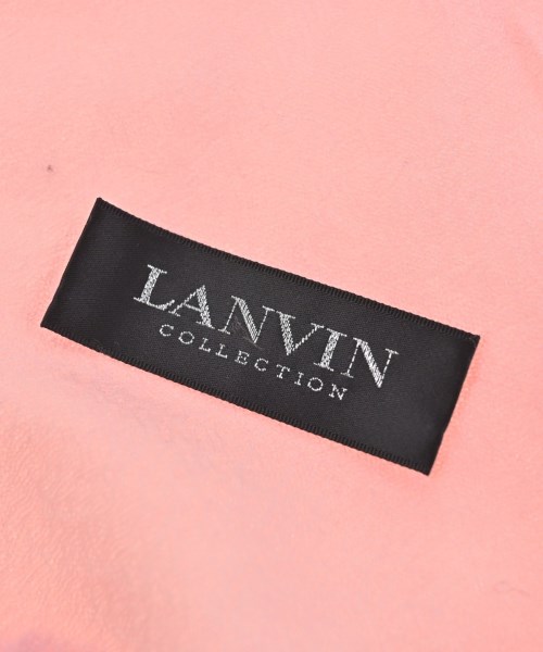 LANVIN COLLECTION（ランバンコレクション）ストール ピンク サイズ:- レディース/2200638724936
