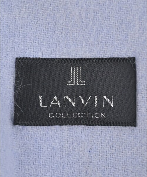 LANVIN COLLECTION（ランバンコレクション）マフラー 青 サイズ:- メンズ/2200649704033