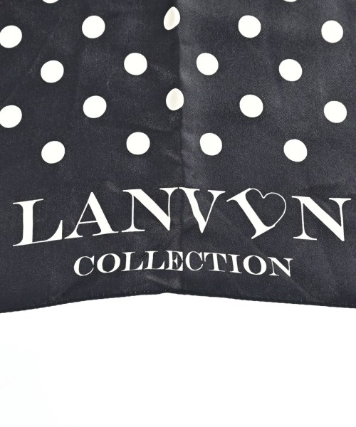 LANVIN COLLECTION（ランバンコレクション）バンダナ・スカーフ 黒 サイズ:- レディース/2200645018219
