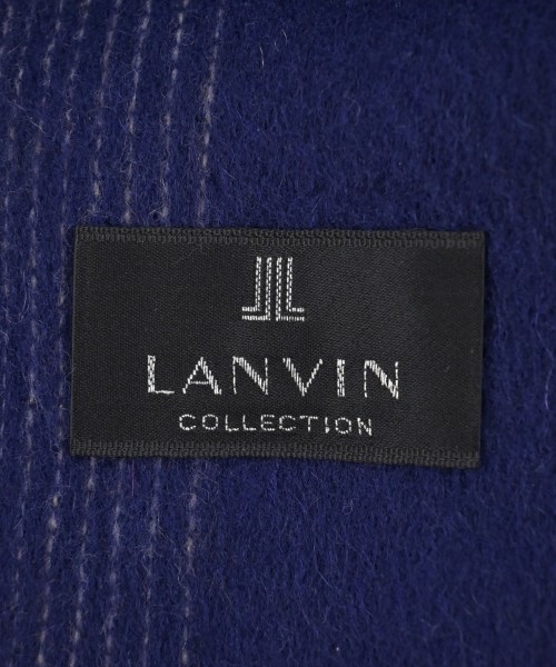 LANVIN COLLECTION（ランバンコレクション）マフラー 青 サイズ:- レディース/2200645801026