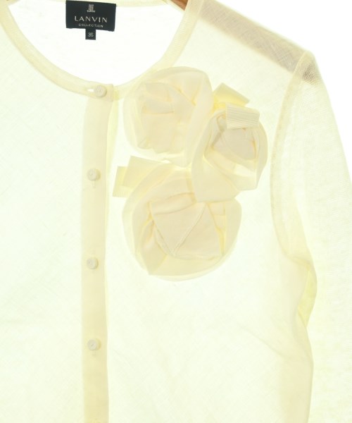 LANVIN COLLECTION（ランバンコレクション）カーディガン 白 サイズ:36(XS位) レディース/2200701929077