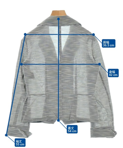 LANVIN COLLECTION（ランバンコレクション）カジュアルジャケット グレー サイズ:36(XS位) レディース/2200703025036