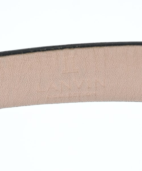 LANVIN COLLECTION（ランバンコレクション）ベルト 黒 サイズ:- メンズ/2200703855107