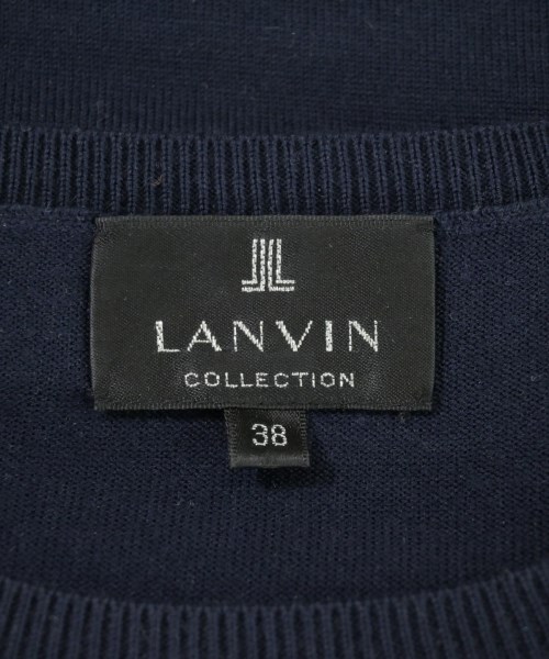 LANVIN COLLECTION（ランバンコレクション）ニット・セーター 紺 サイズ:38(S位) レディース/2200703317032