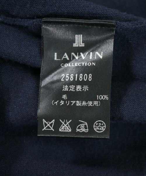 LANVIN COLLECTION（ランバンコレクション）ニット・セーター 紺 サイズ:38(S位) レディース/2200703317032