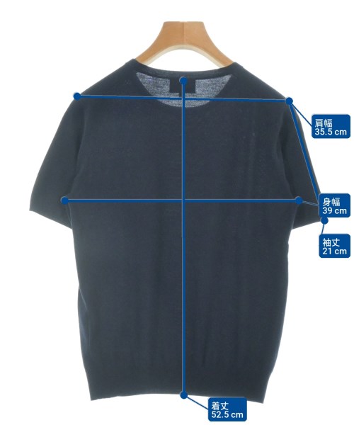 LANVIN COLLECTION（ランバンコレクション）ニット・セーター 紺 サイズ:38(S位) レディース/2200703317032