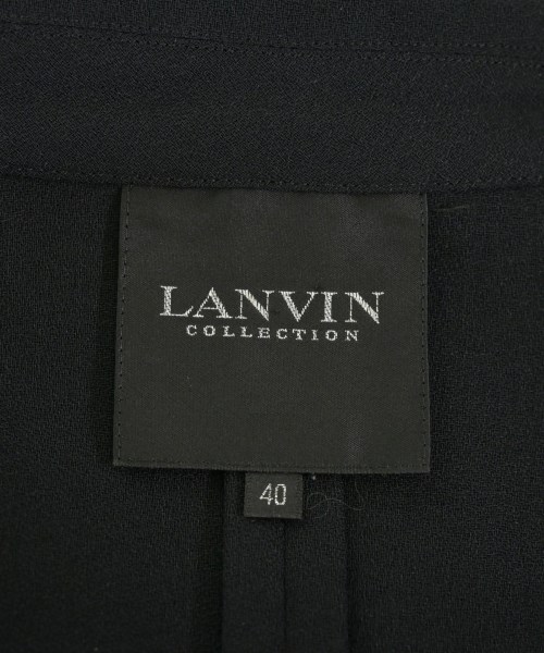 LANVIN COLLECTION（ランバンコレクション）テーラードジャケット 黒 サイズ:40(M位) レディース/2200706284065