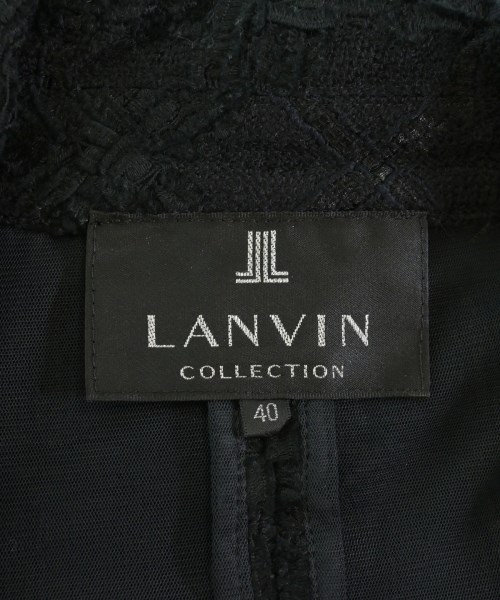 LANVIN COLLECTION（ランバンコレクション）テーラードジャケット 黒 サイズ:40(M位) レディース/2200706284072