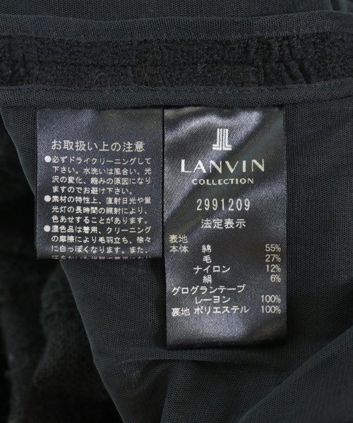 LANVIN COLLECTION（ランバンコレクション）テーラードジャケット 黒 サイズ:40(M位) レディース/2200706284072
