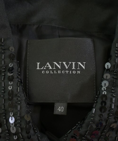 LANVIN COLLECTION（ランバンコレクション）ジャケット 黒 サイズ:40(M位) レディース/2200706284089