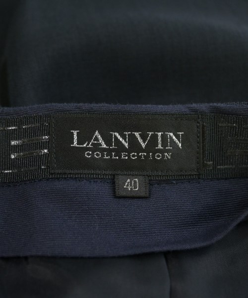 LANVIN COLLECTION（ランバンコレクション）スラックス 紺 サイズ:40(M位) レディース/2200706284126