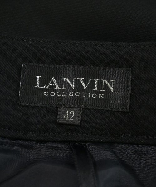 LANVIN COLLECTION（ランバンコレクション）スラックス 黒 サイズ:42(M位) レディース/2200706284263