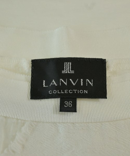 LANVIN COLLECTION（ランバンコレクション）ノースリーブ 白 サイズ:36(XS位) レディース/2200709331049